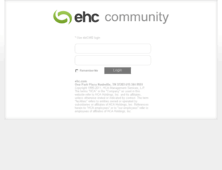 community.ehc.com screenshot