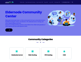 community.eldernode.com screenshot