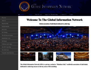 community.globalinformationnetwork.com screenshot