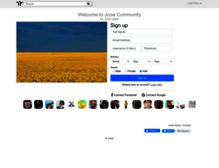 community.jcow.net screenshot