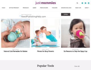 community.justmommies.com screenshot
