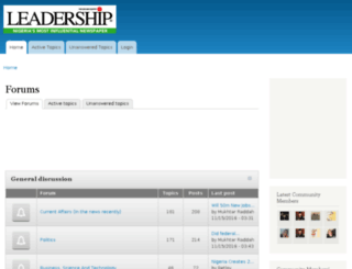 community.leadership.ng screenshot