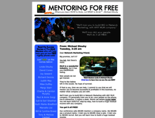 community.mentoringforfree.com screenshot
