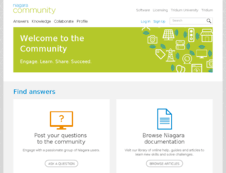 community.niagara-central.com screenshot