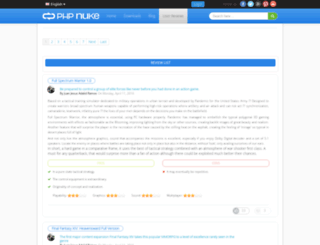 community.phpnuke.org screenshot