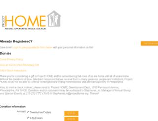 community.projecthome.org screenshot