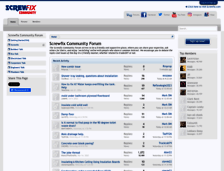 community.screwfix.com screenshot