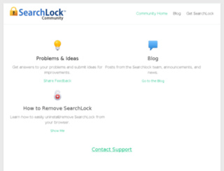 community.searchlock.com screenshot