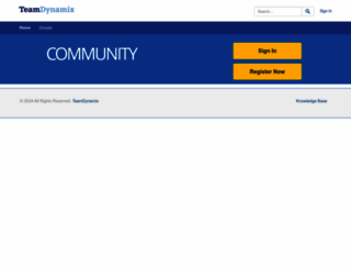 community.teamdynamix.com screenshot