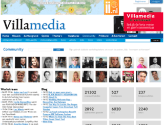 community.villamedia.nl screenshot