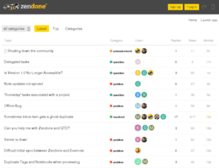 community.zendone.com screenshot