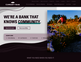 communitybank.net screenshot