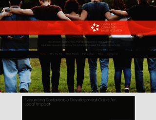 communitybasedresearch.ca screenshot