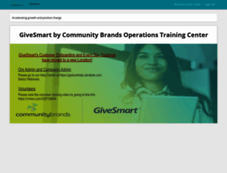 communitybrands-givesmart.talentlms.com screenshot