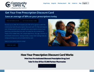 communitycaresrx.com screenshot