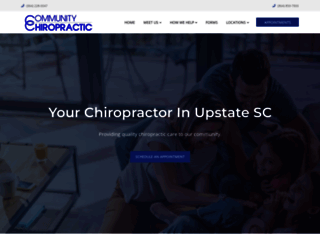 communitychiropracticsc.com screenshot