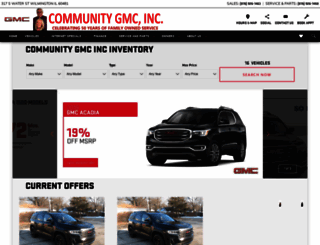 communitygmc.com screenshot