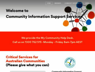 communityinfo.org.au screenshot