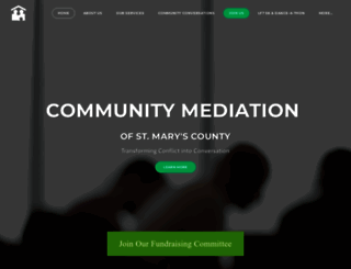 communitymediationsmc.org screenshot