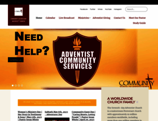 communitynj.adventistchurch.org screenshot