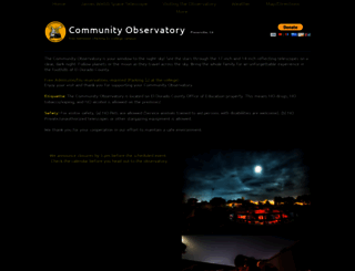 communityobservatory.com screenshot