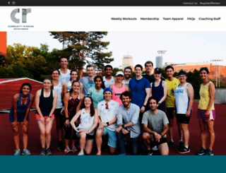 communityrunning.org screenshot