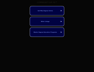 communityuk.net screenshot