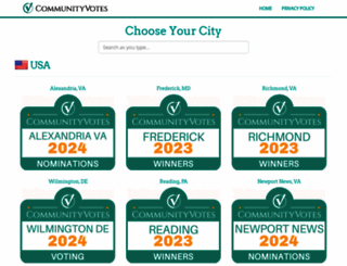 communityvotes.com screenshot