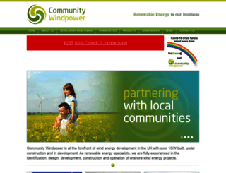 communitywindpower.co.uk screenshot