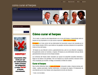 como-curar-el-herpes.webnode.es screenshot