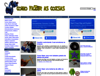 comofazerascoisas.com.br screenshot