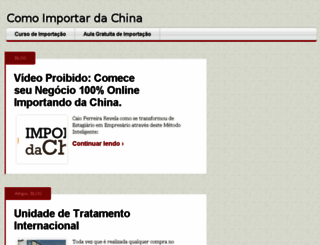 comoimportardachina.com screenshot
