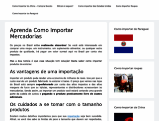 comoimportarprodutos.org screenshot