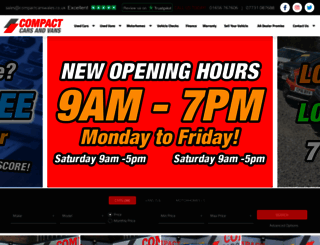 compactcarswales.co.uk screenshot