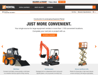 compactpowerequipmentrental.com screenshot