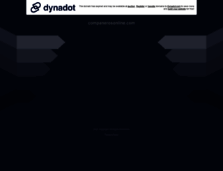 companerosonline.com screenshot