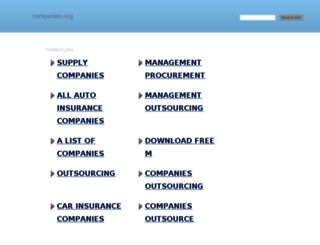 companies.org screenshot