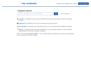 companies.reveltalent.com screenshot