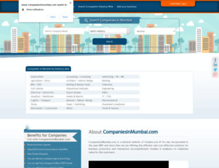 companiesinmumbai.com screenshot