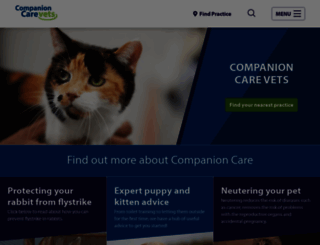 companioncare.co.uk screenshot