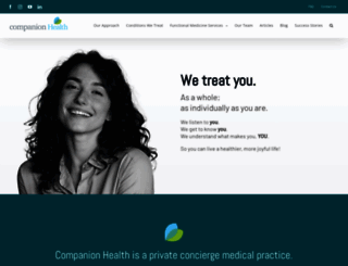 companionhealthnc.com screenshot