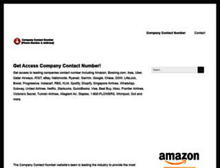 company-contact-number.com screenshot