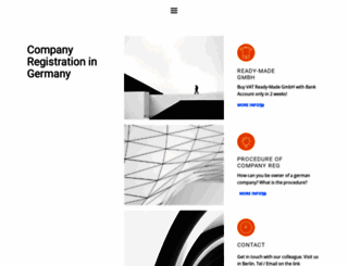 company-formation-germany.company-formation-romania.com screenshot