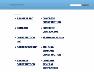 company-inc.com screenshot