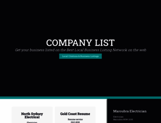 company-list.net screenshot