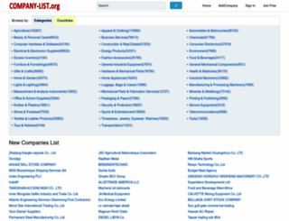 company-list.org screenshot
