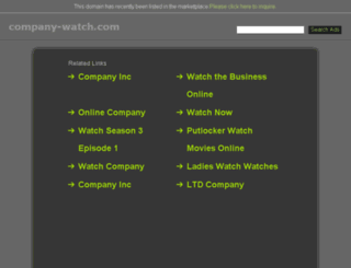 company-watch.com screenshot