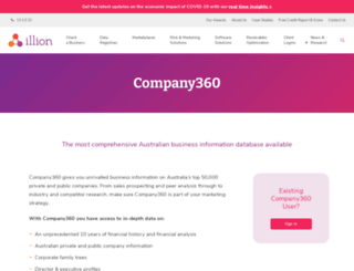 company360.com.au screenshot