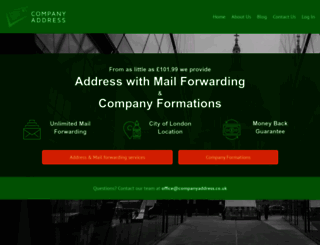 companyaddress.co.uk screenshot