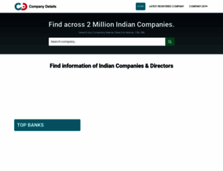 companydetails.in screenshot